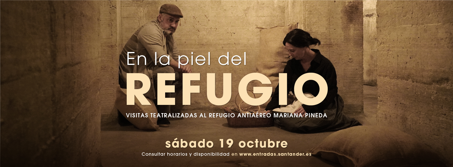 visitas teatralizadas al refugio antiaéreo